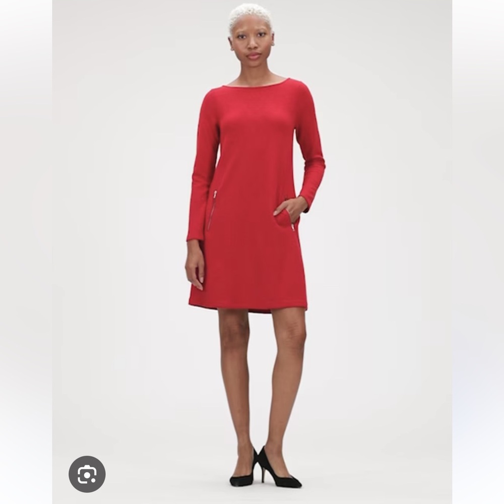 Gap Long Sleeve A-Line Dress
